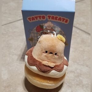 Smoko Tayto Treats Series: Pancake Tayto Keychain Plush Bag Charm